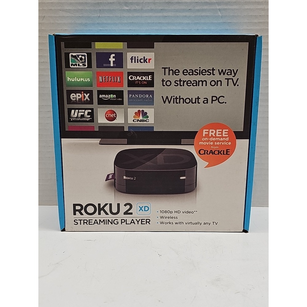 NEW Roku 2 XD (2nd Generation) Wireless Media Streamer Model 3050R 1080p HD